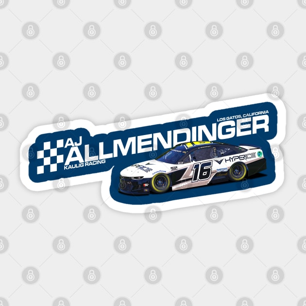 AJ Allmendinger 2021 Sticker by Sway Bar Designs